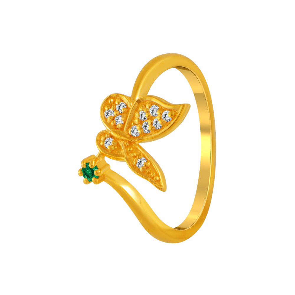 Trèfle Gold Plated Ring | Baccarat
