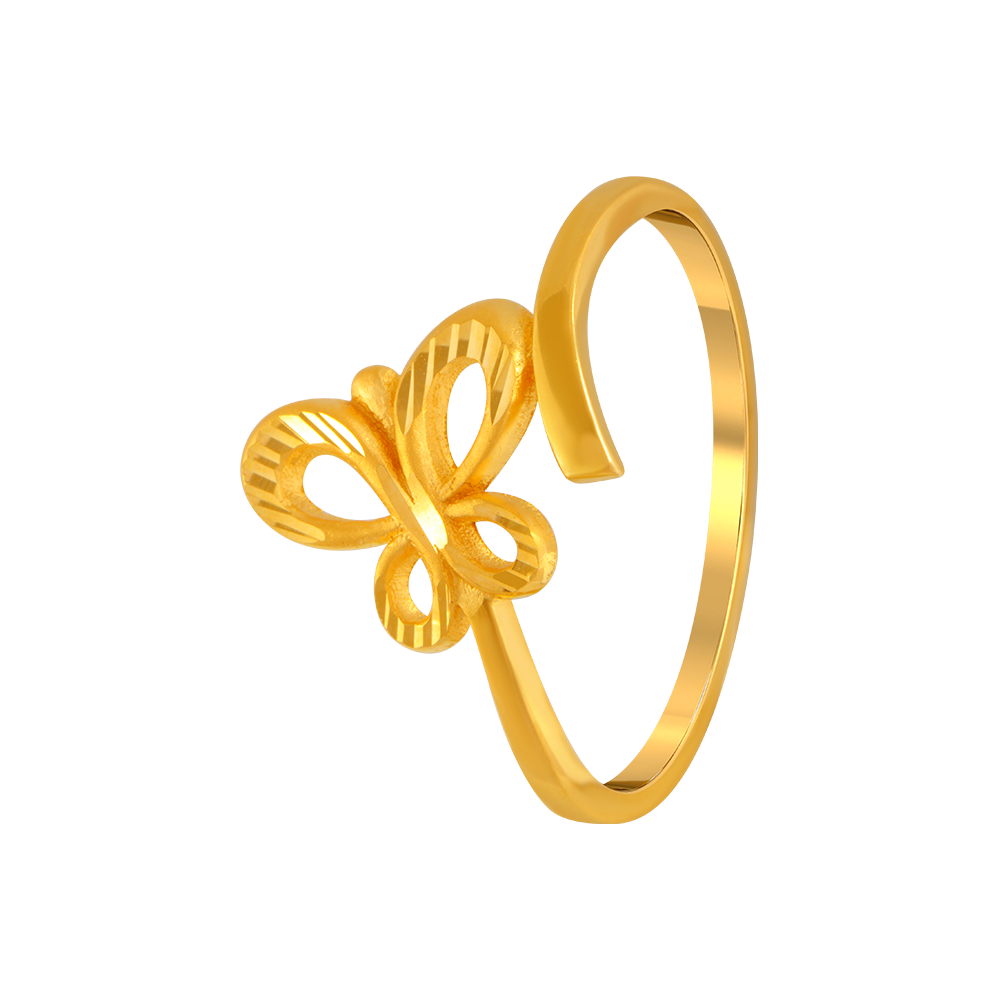 Buy quality Gold Plain Long Ladies Ring in Ahmedabad