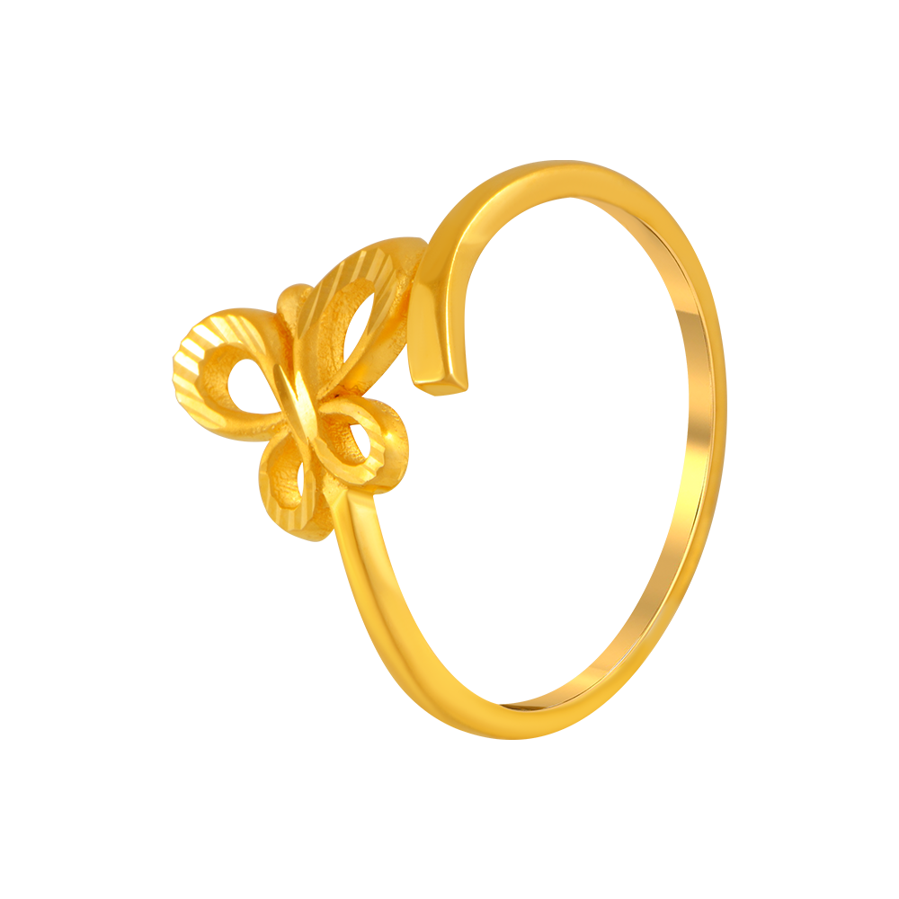 18K Gold 'Solitaire' Diamond Ring for Women - 235-DR101 in 2.550 Grams