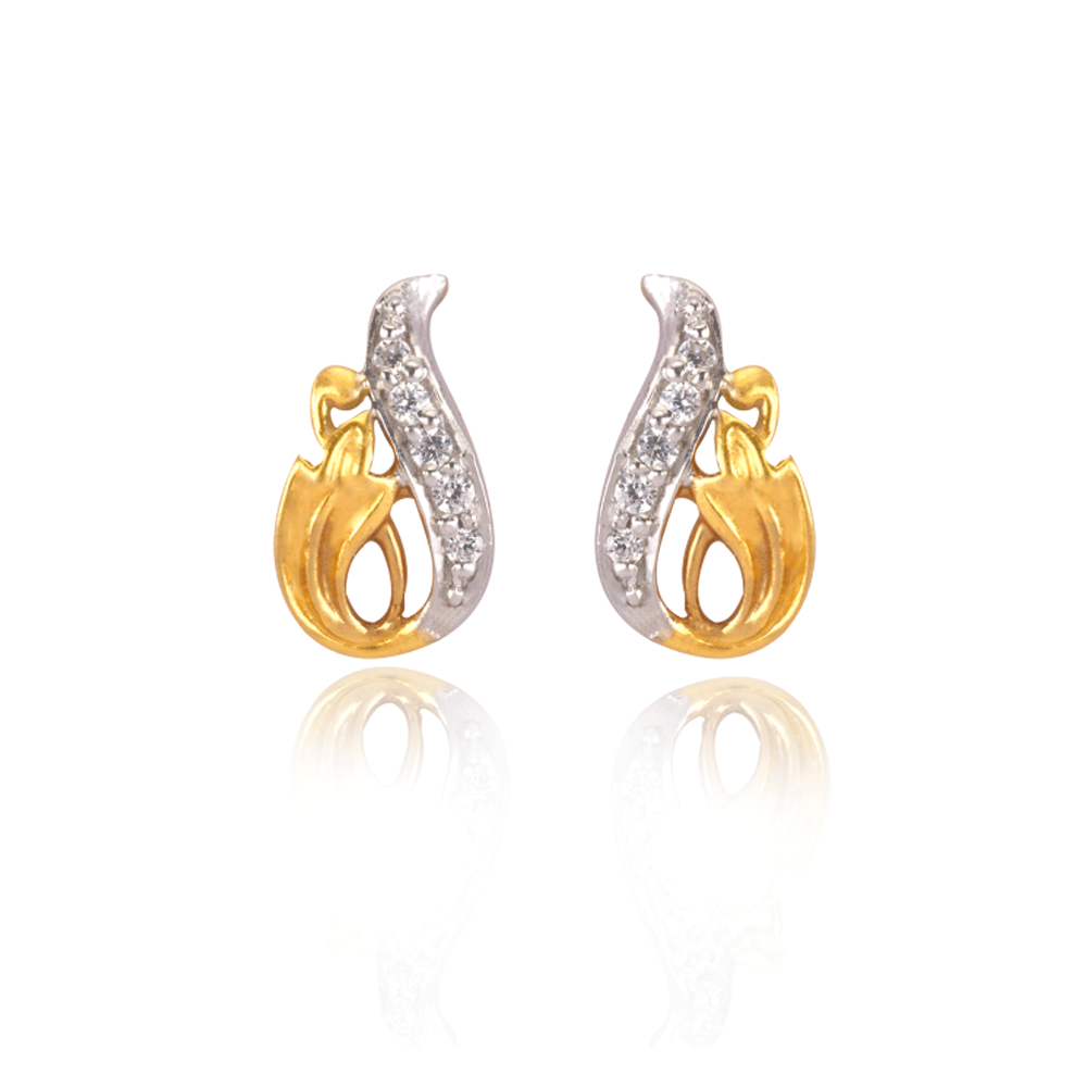 22KT Yellow Gold Earring for Women