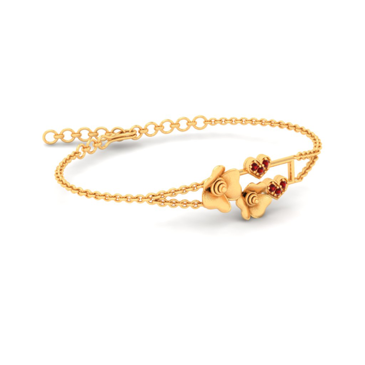 22K Gold Rudraksha Bracelet for kids | Pachchigar Jewellers (Ashokbhai)