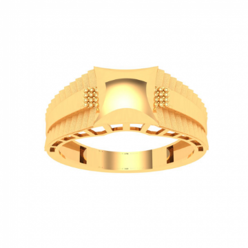 1 Gram Gold Plated Yellow Stone Attention-Getting Design Ring for Men -  Style B308 – Soni Fashion®