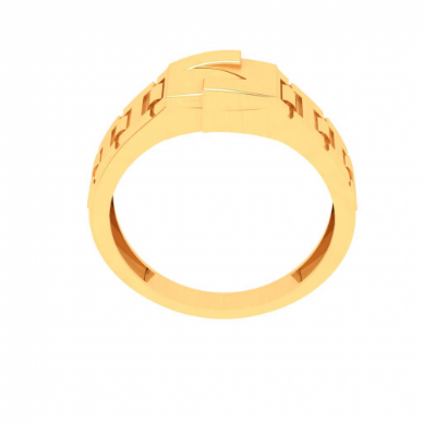 Uniquely Designed Interweaved Male Gold Ring
From Goldlite Collection 