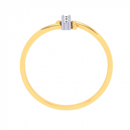 22ct Gold Ring with Cubic zirconia stone at PureJewels UK