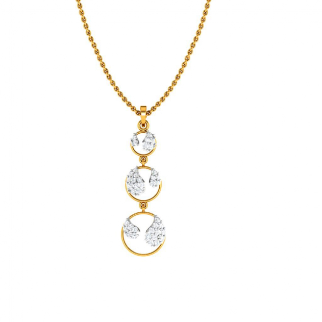 Diamond 3 Heart Necklace – Fancy Flea Antiques
