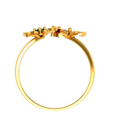 Malabar Gold and Diamonds 22 KT purity Yellow Gold Ring FRGEDZRURGZ698_Y_10  for Women : Amazon.in: Fashion