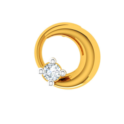 Daya Diamond Nose Pin Online Jewellery Shopping India | Yellow Gold 18K |  Candere by Kalyan Jewellers