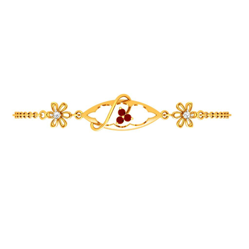 Designer Gold Bracelet at Best Price in Kolkata, West Bengal | P.c. Chandra  Jewellers Pvt. Ltd.