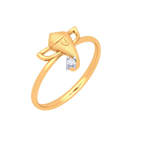 22 kt 5.60 GM Yellow Gold Ring | Diamond Jewelry Online | Shop Now