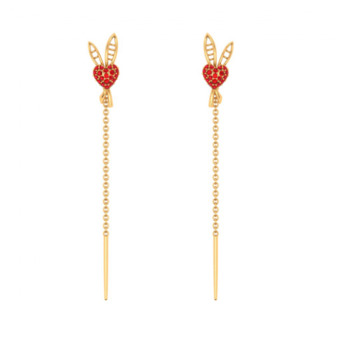 Temple of the Sun Jewellery Thera Earrings in Gold – Strut Boutique