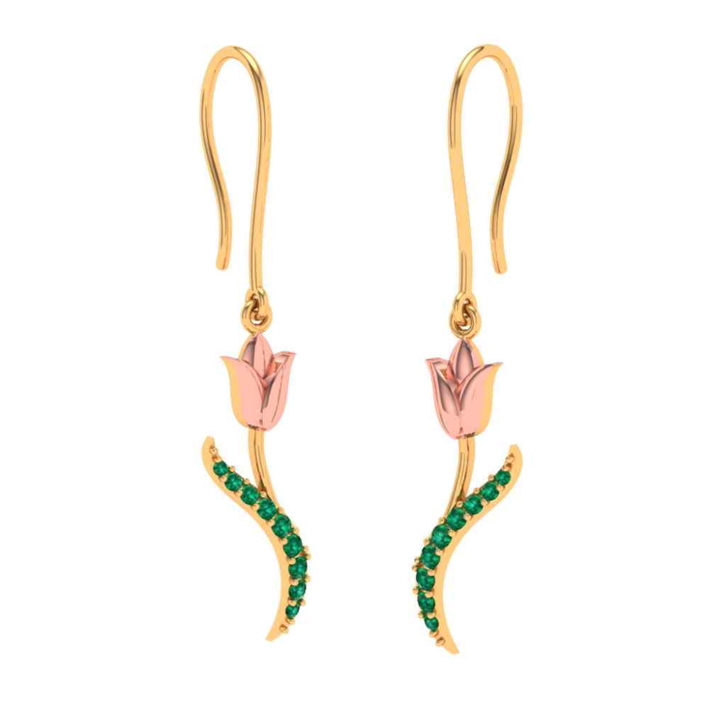 Fancy Earrings | New gold jewellery designs, Gold earrings models, Long  chain earrings gold