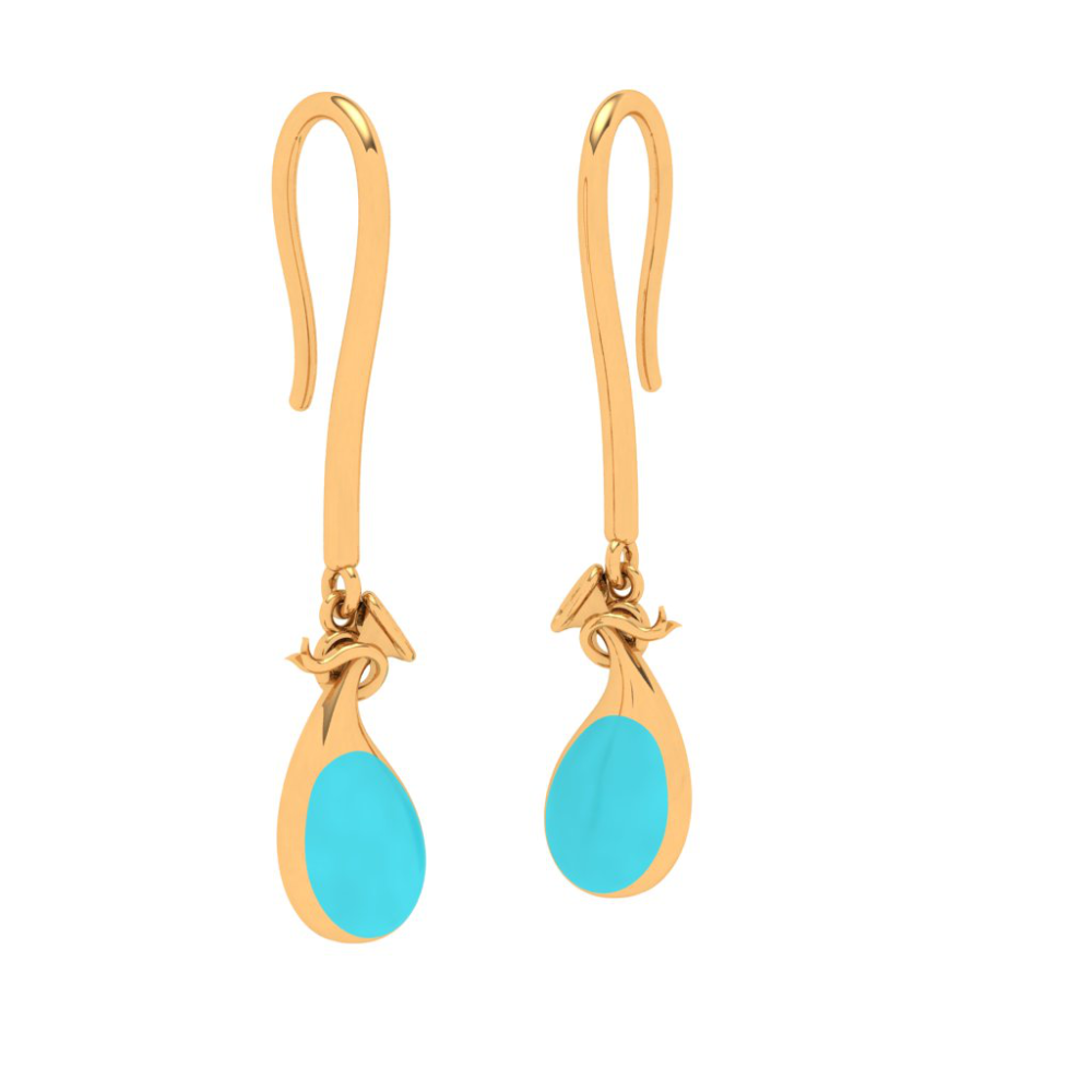 Buy WHP Jewellers Womens 22K Gold Small Hoop Earrings GERD16030258 |  Shoppers Stop