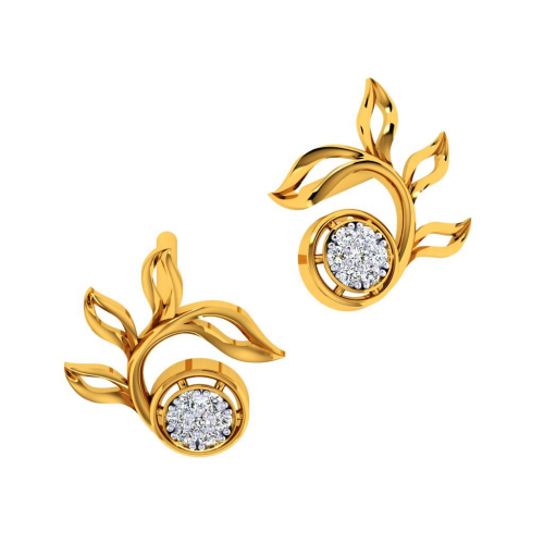 22KT (916) Yellow Gold Earring for Women