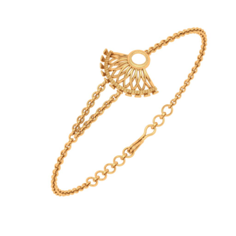 Kelly chaîne yellow gold bracelet Hermès Gold in Yellow gold - 36714723
