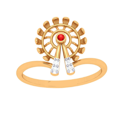 Buy quality 22 carat gold ladies rings RH-LR701 in Ahmedabad