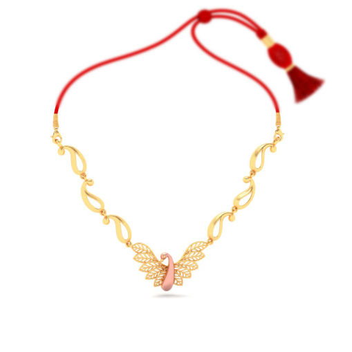 Dainty Gold Bird Necklace Choker | Elk & Bloom - Everyday Fine Jewelry |  Wolf & Badger