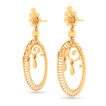 PC Chandra Jewellers Yellow Gold 18kt Hoop Earring Price in India - Buy PC  Chandra Jewellers Yellow Gold 18kt Hoop Earring online at Flipkart.com