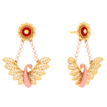 Buy Joyalukkas 22k Gold Earrings for Women Online At Best Price @ Tata CLiQ