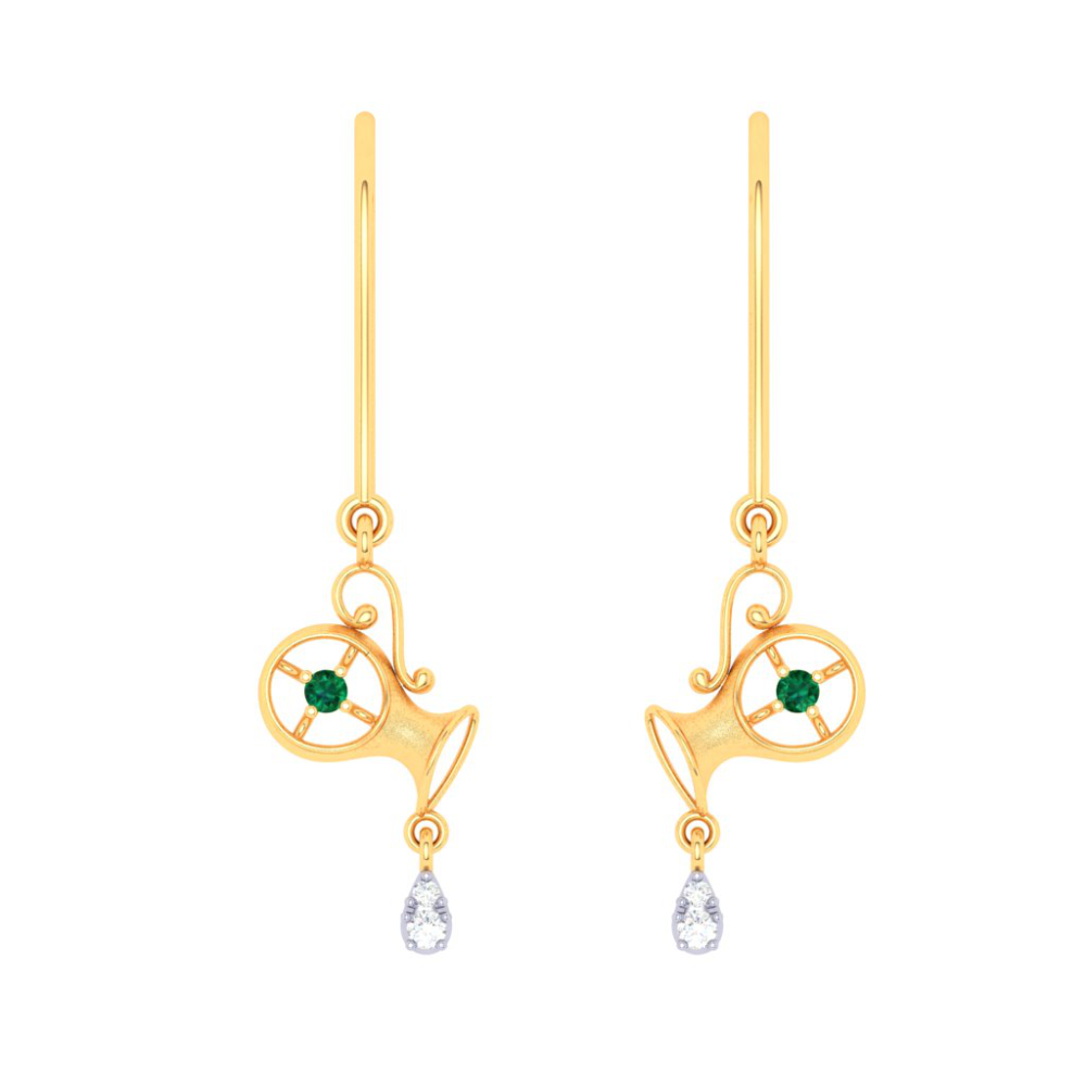 Gold look alike Interchangable studs- latest jewellery collection – Zivara  Fashion