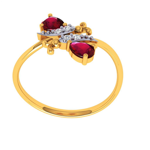 24K Gold Ring Dubai Gold Ring for Women 3482 3D model 3D printable |  CGTrader