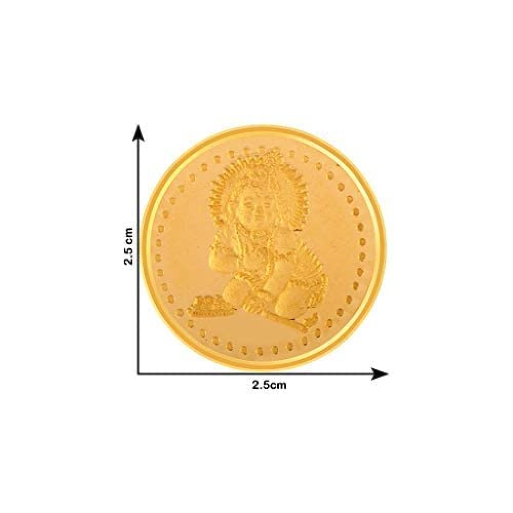 BIS hallmarked 10 gm 22KT (916) Yellow Gold Coin