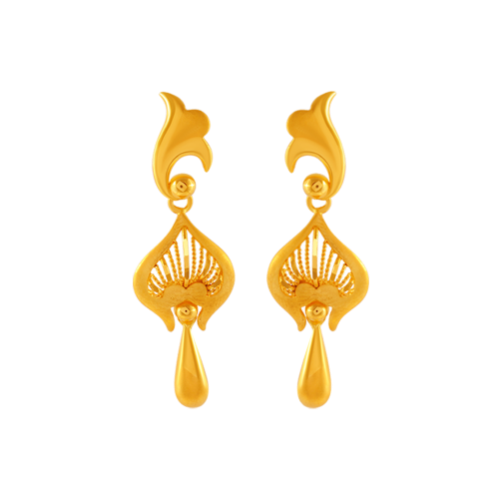 Earring Collection Gold Jewelry 22k Gold Earrings Design 2021 Daily Wear  தங்க காதணிகள் - YouTube