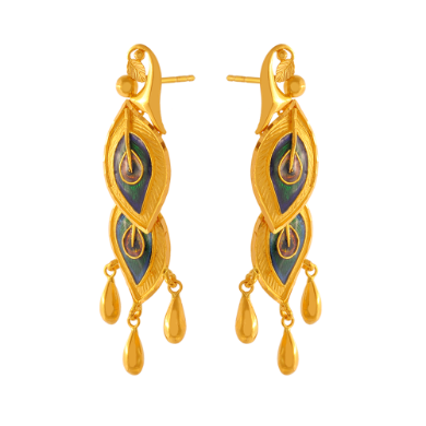 Buy Latest AD Earrings For Ladies And Girls Online – Gehna Shop