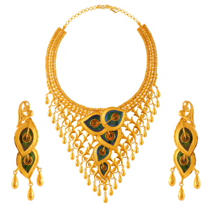 Pc chandra necklace sale set with price