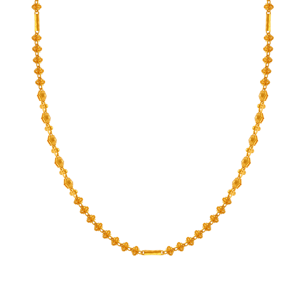 22KT Yellow Gold Chain for Women