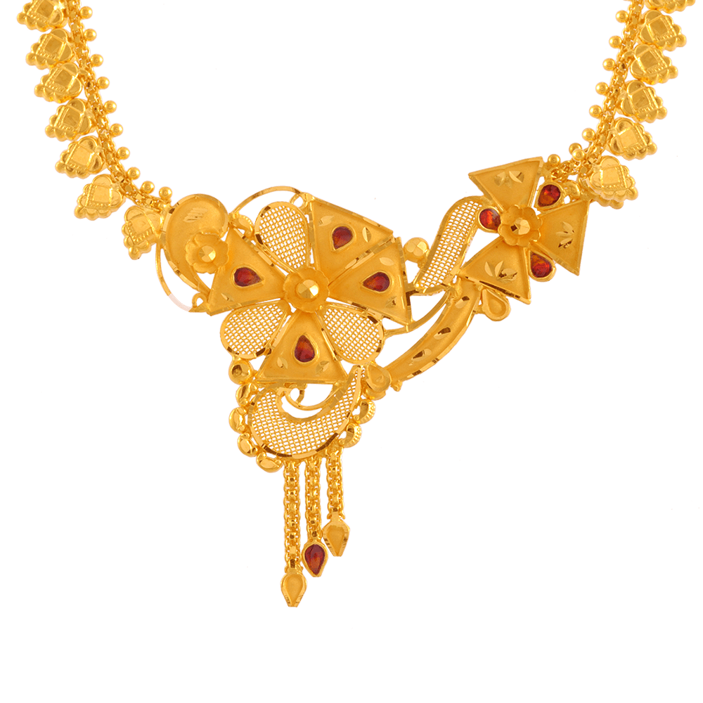 22KT Yellow Gold Necklace for Women