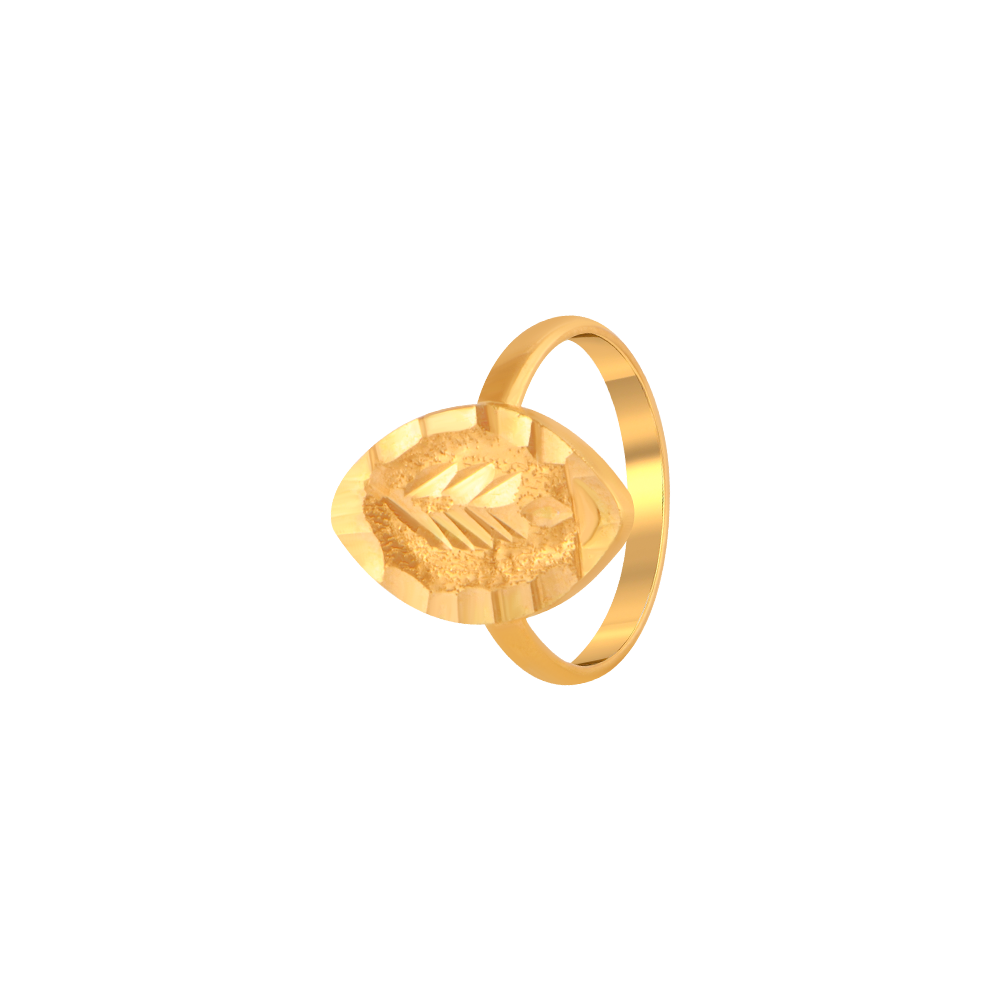 14K Gold Initial Letter Ring – FERKOS FJ