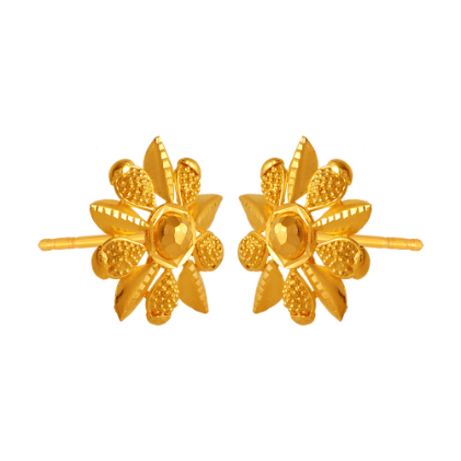 Camellia flower Earring – ADIBA