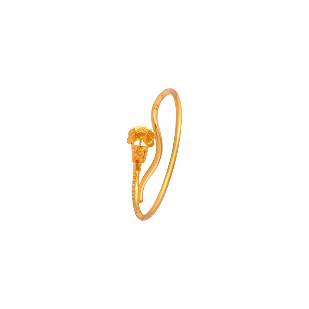 22KT (916) Yellow Gold Gold Bangles for Women