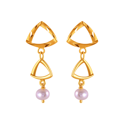 22K Gold Earrings Design As Your Perfect Gift