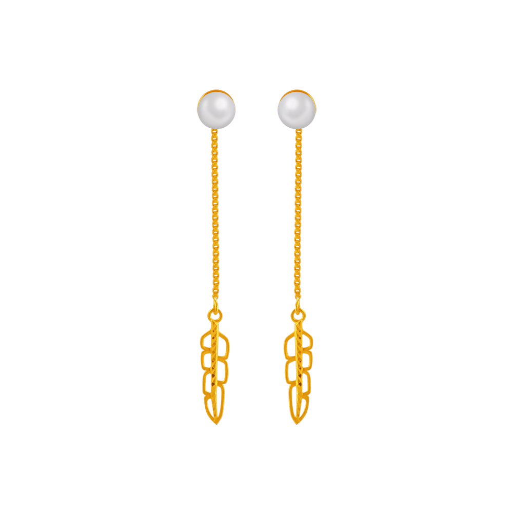 22K Gold Earrings Design For Your Perfect Adorn