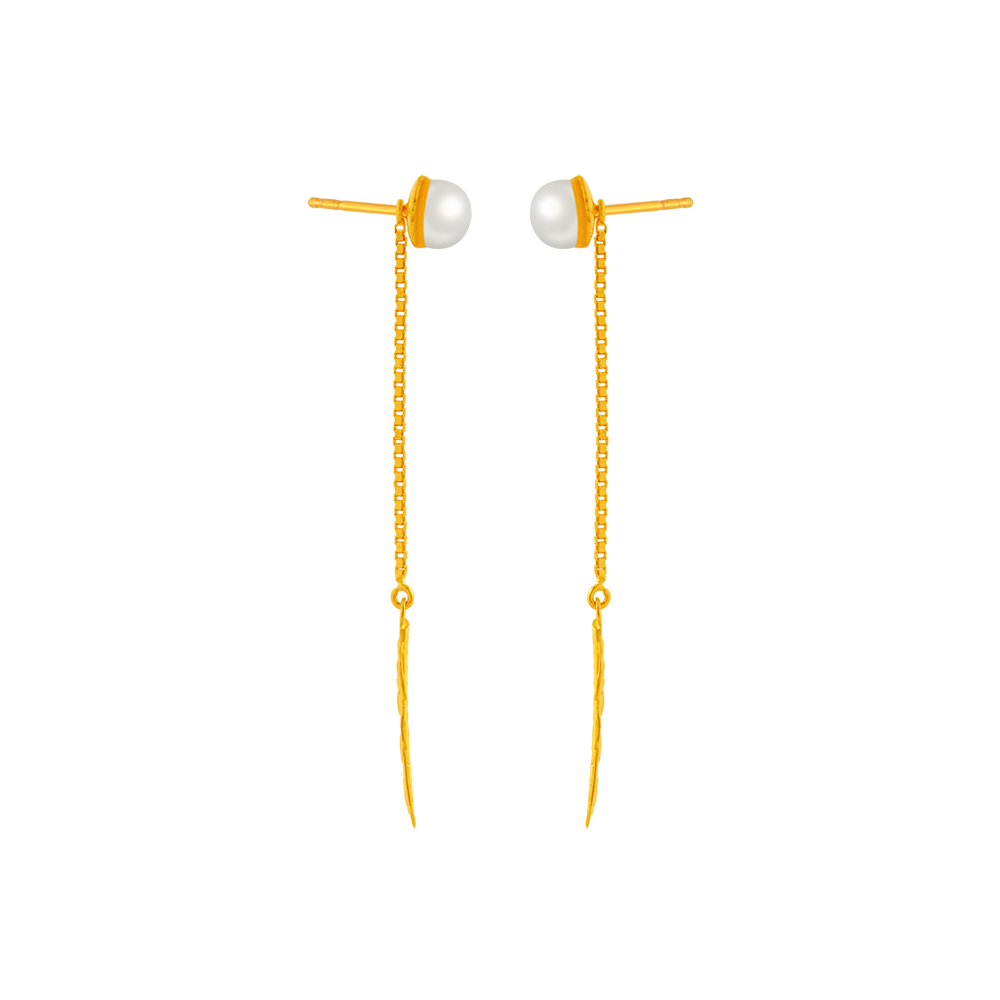 22K Gold Earrings Design For Your Perfect Adorn