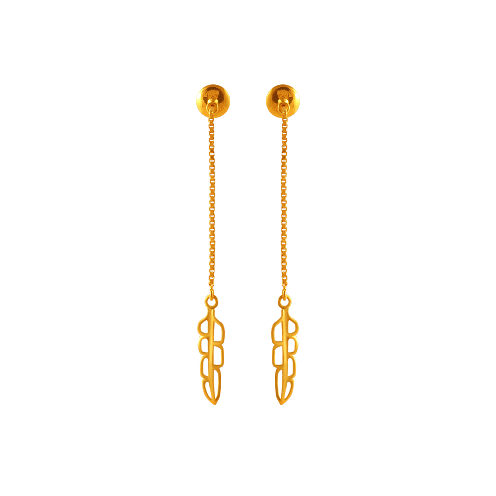 22K Gold Earrings Design For Your Perfect Adorn