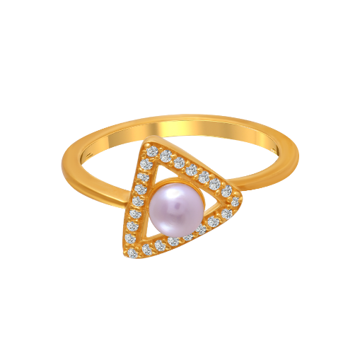 22K Bejewelled Gold Rings From Amazea Collection For You