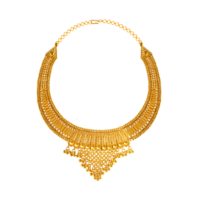 Gold Plated Necklace Set, SKU: YNX040-GLD | Ur Eternity