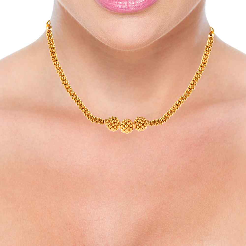 Traditional 22K Gold Plated Hi Micron Jewellery Set for Women (SJ_2646 –  Shining Jewel