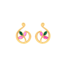 Women's Earrings - Designer Gold Studs