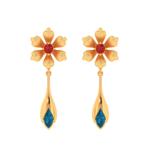 Buy Gold Diamond Earrings for Women Online in India