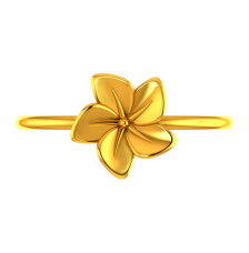 14K Gold floral ring with beautiful gold petals