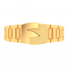 Uniquely Designed Interweaved Male Gold Ring
From Goldlite Collection 