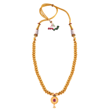 Designer Gold Necklace from Thushi Collection for Women