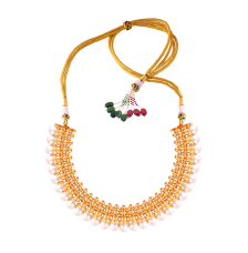 Tushi Gold Necklace Design With Unmatched Precision